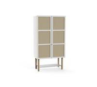 Armoire 2 Portes H189,5 Cm Blanc