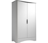 Armoire 2 portes Fusion blanche