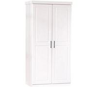 Inter Link Armoire HAKON Blanc Bois massif