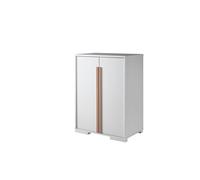 Armoire 2 portes pour lit Blanc