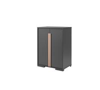 Armoire 2 portes pour lit Gris