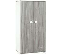 Baby Price – Armoire 2 portes – Smile – en bois gris – TU
