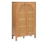 Armoire 2 portes ""Tiria"" en placage frêne 92x40cm - Atmosphera Créateur d'intérieur
