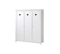 Vipack Armoire 3 portes Amori AMKL1314 en bois de pin et MDF