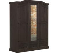armoire 3 portes en pin New Mexico colonial
