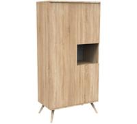 Armoire 3 portes Seventies MARRON Sauthon