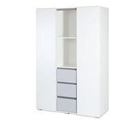 Armoire 3 Portes LittleSky by Klups Dalia - Blanc