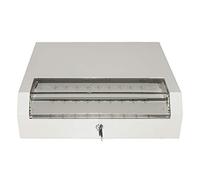 Armoire 5 unités Murale 19" Slim Line Couleur Gris Hauteur 14 cm
