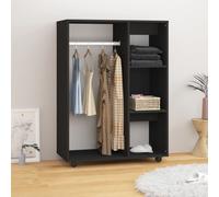 Vidaxl Garde-Robe Noir 80x40x110 Cm Aggloméré Noir
