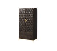 Armoire 99x55 Manguier huilé Brun DIAMOND N° 218