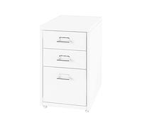 Armoire à 3 tiroirs pour le bureau et la maison - Meuble de classement bas - Meuble d'archivage élégant - Solution d'économie d'espace pour la gestion de documents