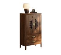 Armoire À Boissons, Armoire À Café Industrielle, Armoire À Vin De Style Rustique, pour Alcools Et Verres(Brown【1】,70 * 40 * 120)