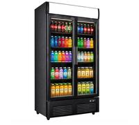 Armoire à boissons réfrigérée - PESAGE MB - 720L - 2 portes vitrées - 2 à 8°C - Canopy LED