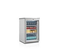 Armoire à Boissons Réfrigérée Vitrée Blanche BC85 w/Fan