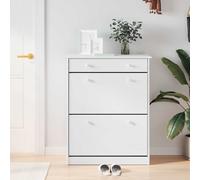 Armoire à chaussures ALTA 77x35x96 cm bois massif de pin vidaXL