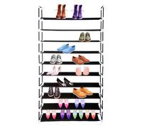 Armoire à Chaussures Avec 10 Bac de Rangement Support pour Meuble Étagère Neuf