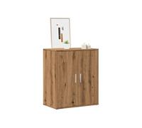 vidaXL Armoire à chaussures chêne artisanal en bois d'ingénierie – Unité de rangement