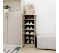 Armoire à chaussures Chêne Sonoma 32x35x92 cm Bois d’ingénierie Ch G