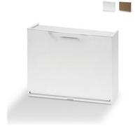 Armoire à chaussures design modulaire moderne et peu encombrante 51x17x40cm, Couleur: Blanc