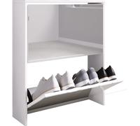 Armoire à chaussures en bois Boite à chaussures miroir Stido L