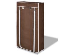 Armoire à chaussures Étagère à chaussures Rangement à chaussures 5 couches 58 x 28 x 106 cm Marron