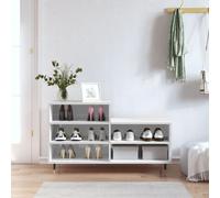 Armoire à Chaussures Étagère Rangement Entrée Couloir Bois d'Ingénierie vidaXL