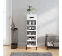 Armoire à Chaussures Étagère Rangement Entrée Couloir Bois d'Ingénierie vidaXL