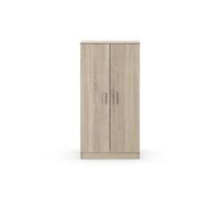 Habitdesign Modèle Basic Meuble à chaussures 2 portes, finition chêne canadien, dimensions : 55 x 108 x 36 cm (l x H x P).