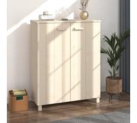 Armoire à Chaussures Gris Foncé 85x40x108 cm Bois de Pin Solide Étagère vidaXL