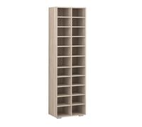 Armoire à chaussures Paris, 52.4x183.3cm 22 compartiments, Sonoma, Vicco 36791