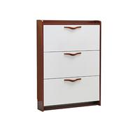 Armoire à chaussures robuste à 3 niveaux de grande capacité pour entrée, couloir ou passage, solution de rangement idéale pour les espaces d'entrée de la maison