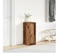 vidaXL Armoire à chaussures Vieux Bois – Bois ingénierie 29,5x34x76 cm