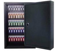 Armoire à clés 150 clés, serrure à clés 2 fournies - Dimensions : L45 x H38 x P10 cm gris foncé G