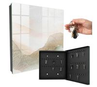 Armoire à clés 30x30x5 cm Harmonie de la Nature Porte Droite Noir