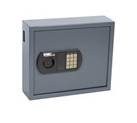 Armoire à Clés avec Code pour 50 Clés - Coffre-Fort Mural Acier 4mm | Boîte à clés sécurisée avec code | Boîte à clef à code murale | Coffre-fort à clés avec e secours et fente de dépôt