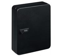 Yale YKB/540/CB2- Armoire à clés pour 46 Clés, Serrure à Combinaison, Fixation Murale, 30 x 24 x 8 cm, Noir