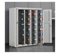 Armoire à clés en acier de grande capacité avec 600 clés de sécurité, idéale pour la gestion de biens immobiliers et le rangement de clés de voiture avec crochets de verrouillage et étiquettes (400)