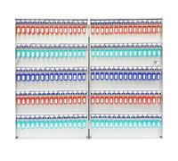 Armoire à clés murale pour 12 à 180 clés, intérieur/extérieur, avec étiquettes et autocollants, parfaite pour la maison, le bureau, les entreprises de sécurité et solutions de nization