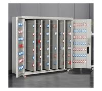 Armoire à clés sécurisée 600 Bits pour l'immobilier et la Gestion Locative - Coffret de Rangement en Acier Grande capacité avec Crochets de Verrouillage et étiquettes (120 clés)
