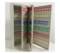 Armoire à clés verrouillable en acier avec crochet et étiquette, grande capacité, armoire à clés de sécurité 300/400/500/600, pour les maisons, les hôtels, l'immobilier et les entreprises