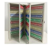 Armoire à clés verrouillable en acier avec crochet et étiquette, grande capacité, armoire à clés de sécurité 300/400/500/600, pour les maisons, les hôtels, l'immobilier et les entreprises