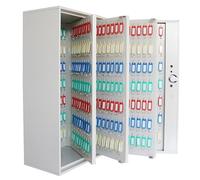Armoire à clés verrouillable en acier avec crochet et étiquette, grande capacité, armoire à clés de sécurité 300/400/500/600, pour les maisons, les hôtels, l'immobilier et les entreprises