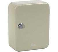 Armoire à clés - X-CASE - Mini armoire 20 clés - Acier - Gris clair - Sécurisée et pratique