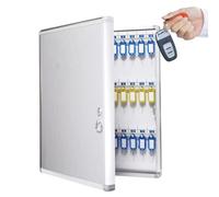 Armoire à Combinaison Murale Boîte de Rangement pour clés Murale Armoire à clés 72 Bits avec Serrure pour Bureaux Agences immobilières Hôtels et Gestion Locative