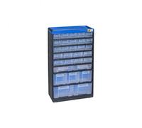 Allit 464650 Réservoir pour petites pièces VarioPlus Pro 53/60 (l x H x P) 300 x 525 x 135 mm noir, bleu 1 pc(s)