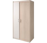 Armoire à deux portes Carlos de la marque française Parisot - Faite en panneaux de particules.