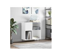 Armoire à Disques Meuble de Rangement Salle de Séjour Bois d'Ingénierie vidaXL
