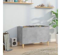 Armoire à Disques Buffet Rangement Salon Sonoma Gris Bois d'Ingénierie vidaXL