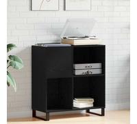 Armoire à Disques Meuble de Rangement Salle de Séjour Bois d'Ingénierie vidaXL