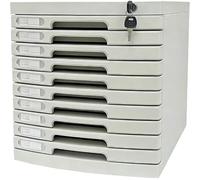 Armoire à Documents Verrouillable Haut de Gamme à 2-14 Tiroirs, Classeur à Tiroirs Grande Capacité avec éTiquettes, pour Le Classement des Contrats(Medium (10 Layers))